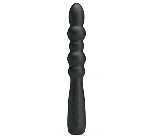 Черный гнущийся вибратор Monroe - 18,5 см. Черный гнущийся вибратор Monroe - 18,5 см.
