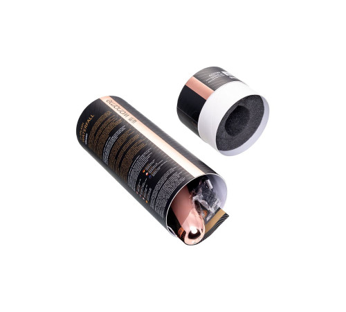 Черный вибратор Waname D-Splash Waterfall - 21,3 см.