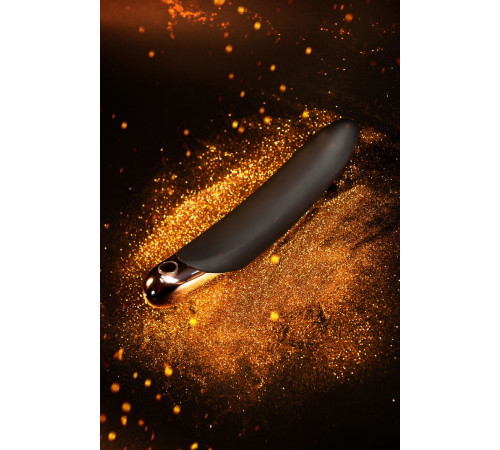 Черный вибратор Waname D-Splash Waterfall - 21,3 см.