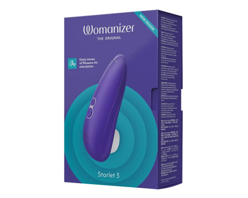 Заказать Синий клиторальный стимулятор Womanizer Starlet 3 Заказать Синий клиторальный стимулятор Womanizer Starlet 3