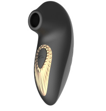 Черный вакуумный стимулятор клитора