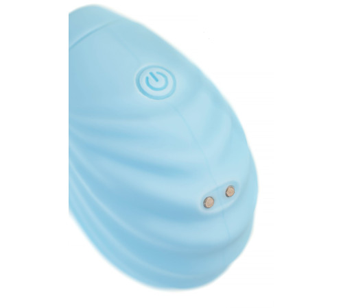 Голубой вакуум-волновой стимулятор клитора Scall