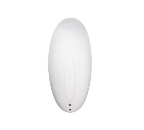 Белый вакуум-волновой вибростимулятор Vulva Lover 2