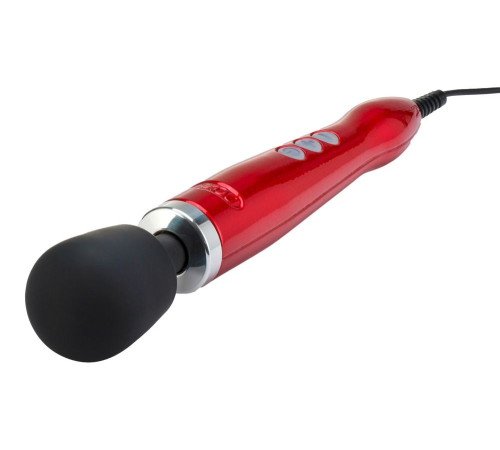 Красный жезловый вибратор Doxy Die Cast Wand Massager