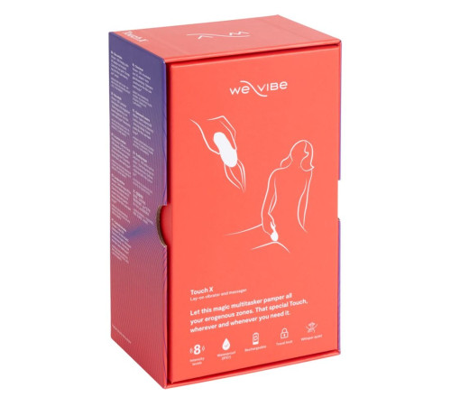 Коралловый вибростимулятор We-Vibe Touch X
