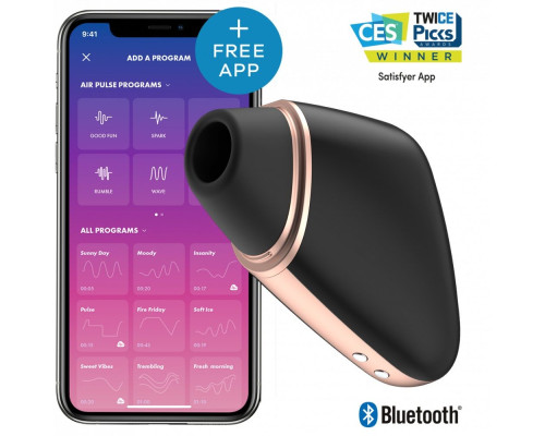 Заказать Черный вакуум-волновой вибростимулятор Satisfyer Love Triangle Заказать Черный вакуум-волновой вибростимулятор Satisfyer Love Triangle