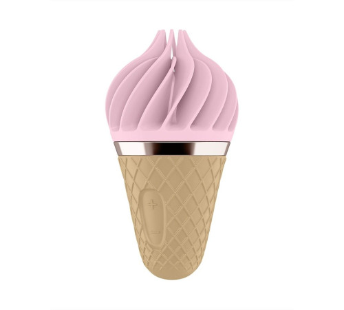 Вибратор-спиннер с розовыми лепестками Satisfyer Sweet Treat Вибратор-спиннер с розовыми лепестками Satisfyer Sweet Treat