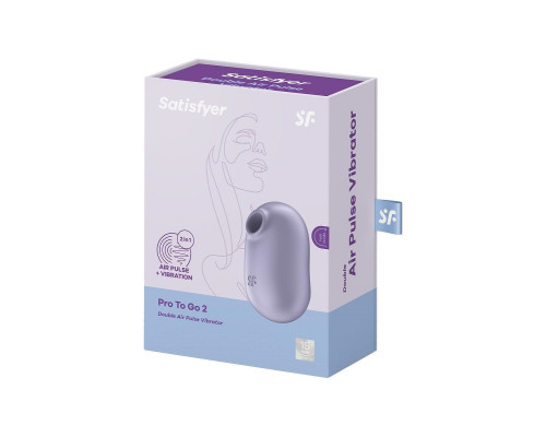 Заказать Сиреневый вакуумный вибростимулятор клитора Satisfyer Pro To Go 2 Заказать Сиреневый вакуумный вибростимулятор клитора Satisfyer Pro To Go 2