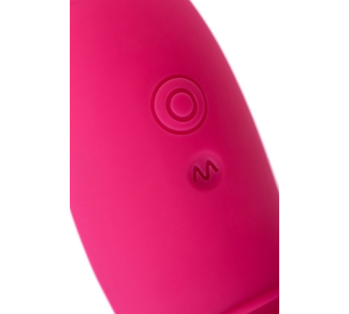 Ярко-розовый многофункциональный стимулятор клитора Blossy