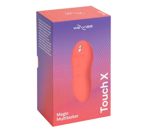 Коралловый вибростимулятор We-Vibe Touch X