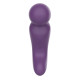 Фиолетовый изогнутый wand-вибратор
