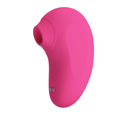 Розовый вакуумный клиторальный массажер Arila