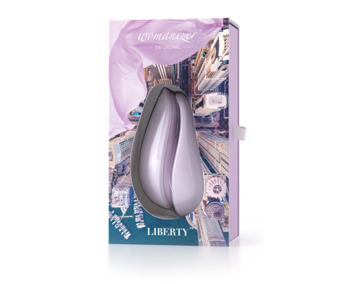 Заказать Сиреневый бесконтактный клиторальный стимулятор Womanizer Liberty