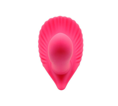 Клиторальный стимулятор с вагинальной пробкой Fancy Clamshell