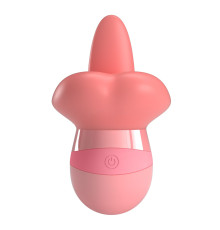 Розовый клиторальный стимулятор Kylee