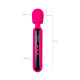 Заказать Ярко-розовый wand-вибратор Mashr - 23,5 см.