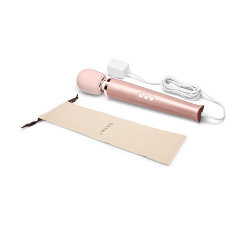 Проводной жезловый вибромассажер Le Wand Powerful Plug-In Vibrating Massger - 34 см.