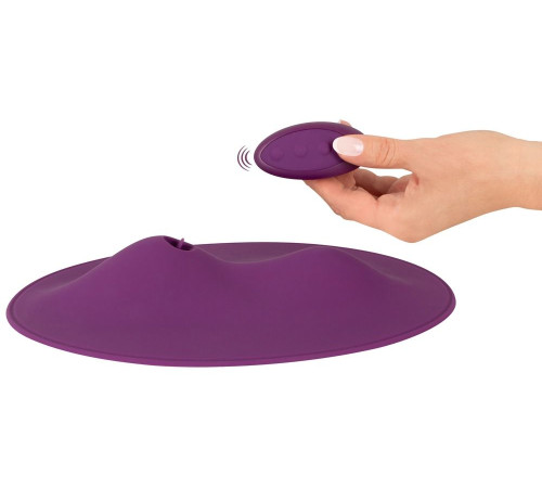 Фиолетовая подушка-вибромассажер Vibepad 2