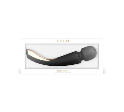 Черный вибромассажёр Lelo Smart Wand 2 Large - 30,4 см. Черный вибромассажёр Lelo Smart Wand 2 Large - 30,4 см.