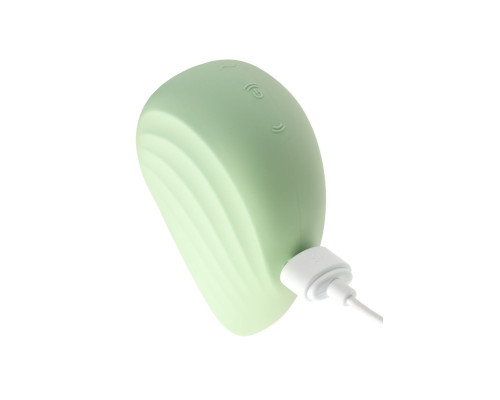 Заказать Салатовый вакуум-волновой стимулятор клитора Satisfyer Pearl Diver