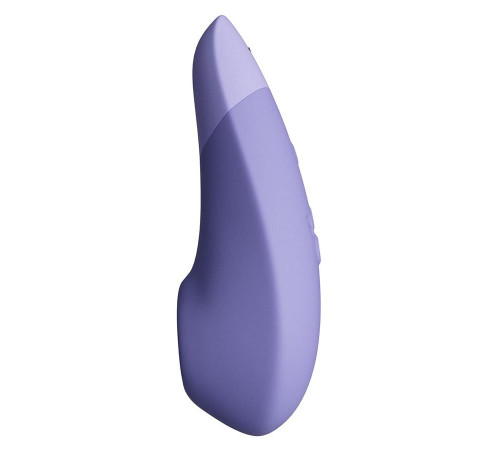 Сиреневый бесконтактный клиторальный стимулятор Womanizer Enhance с вибрацией