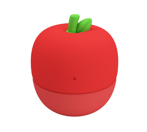 Красный клиторальный стимулятор в форме яблочка Apple Secret