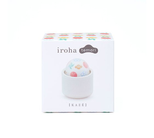 Белый вибромассажёр Temari Kaze