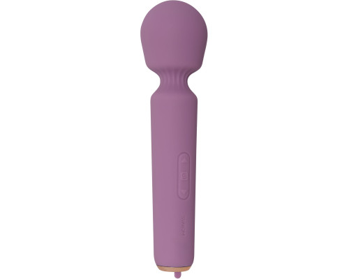 Заказать Сиреневый wand-массажер Mini Emma Neo - 14 см.