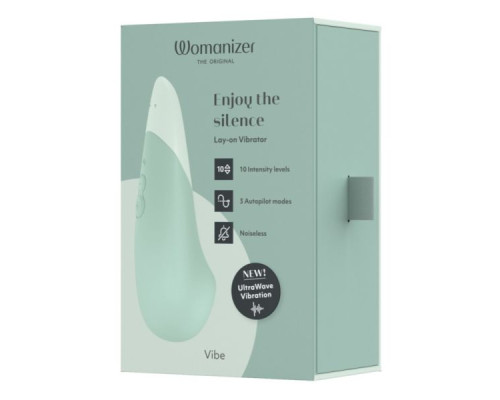 Заказать Зеленый клиторальный вибратор Womanizer Vibe Заказать Зеленый клиторальный вибратор Womanizer Vibe
