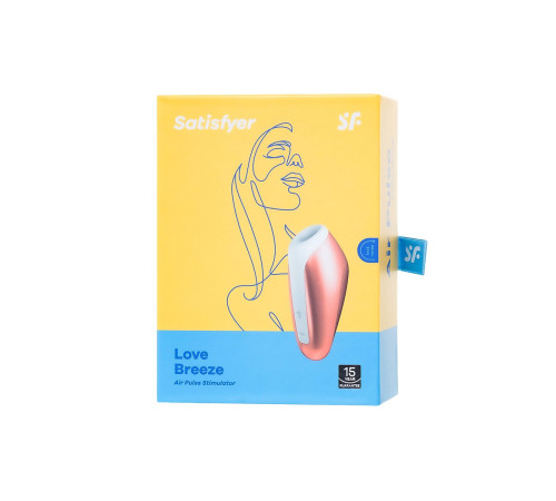 Бронзовый вакуумный массажер Love Breeze