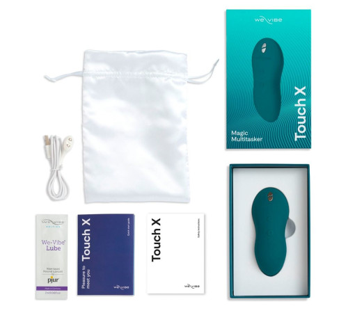 Изумрудный вибростимулятор We-Vibe Touch X