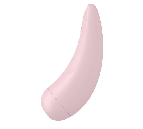 Розовый вакуум-волновой стимулятор Satisfyer Curvy 2+