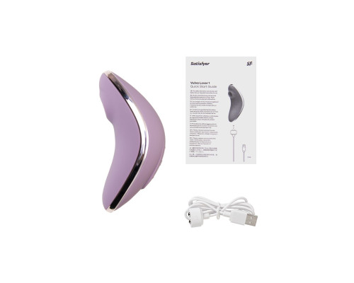 Заказать Сиреневый вакуум-волновой вибростимулятор клитора Satisfyer Vulva Lover 1