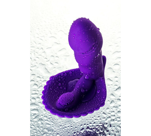 Фиолетовый вибратор для ношения в трусиках