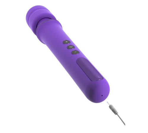 Фиолетовый вибромассажер Rechargeable Power Wand Фиолетовый вибромассажер Rechargeable Power Wand