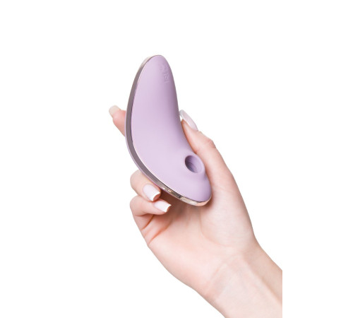 Сиреневый вакуум-волновой вибростимулятор клитора Satisfyer Vulva Lover 1