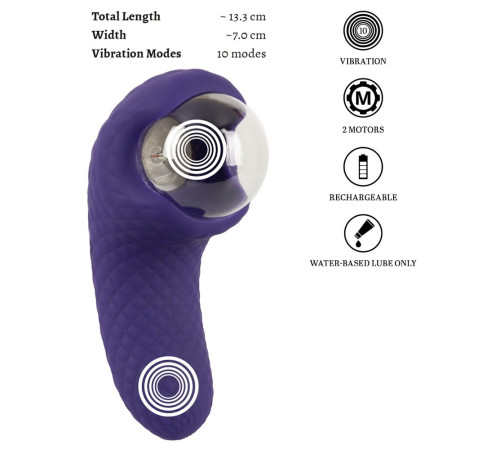 Синий плазменный вибратор ZANTO Plasma Vibrator