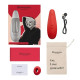 Заказать Красный бесконтактный клиторальный стимулятор Womanizer Marilyn Monroe Special Edition