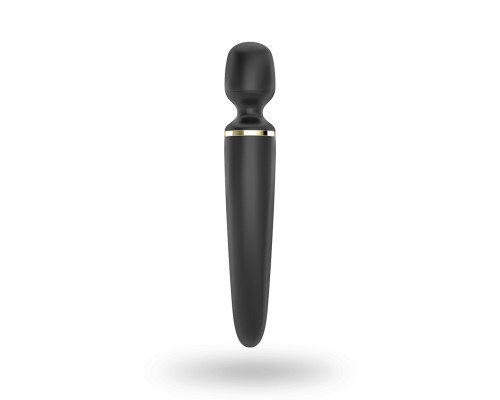 Заказать Черный вибратор Satisfyer Wand-er Woman