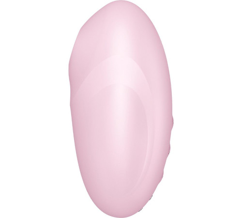 Розовый вакуум-волновой стимулятор с вибрацией Vulva Lover 3