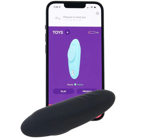 Черный вибратор We-Vibe Moxie+ Черный вибратор We-Vibe Moxie+
