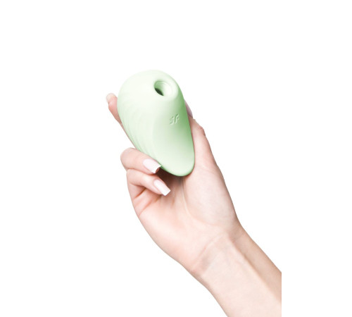 Салатовый вакуум-волновой стимулятор клитора Satisfyer Pearl Diver Салатовый вакуум-волновой стимулятор клитора Satisfyer Pearl Diver
