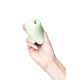 Заказать Салатовый вакуум-волновой стимулятор клитора Satisfyer Pearl Diver