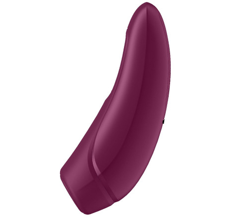 Бордовый вакуум-волновой стимулятор Satisfyer Curvy 1+
