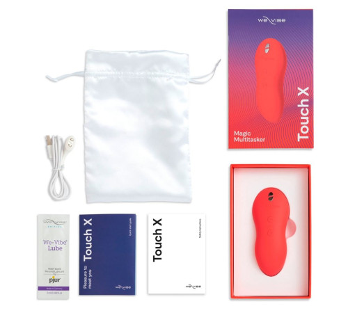 Коралловый вибростимулятор We-Vibe Touch X