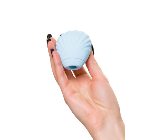 Голубой вакуум-волновой стимулятор клитора Scall