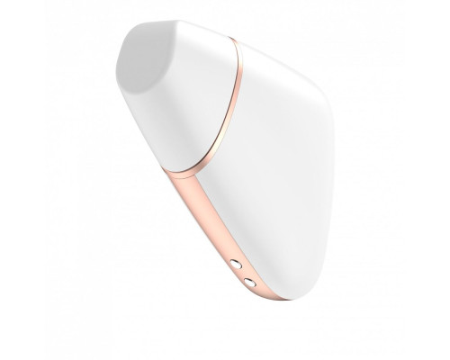 Заказать Белый вакуум-волновой вибростимулятор Satisfyer Love Triangle