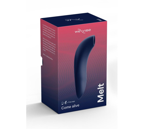 Синий вакуум-волновой стимулятор клитора We-Vibe Melt Синий вакуум-волновой стимулятор клитора We-Vibe Melt