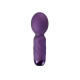 Фиолетовый мини-wand вибратор для стимуляции эрогенных зон