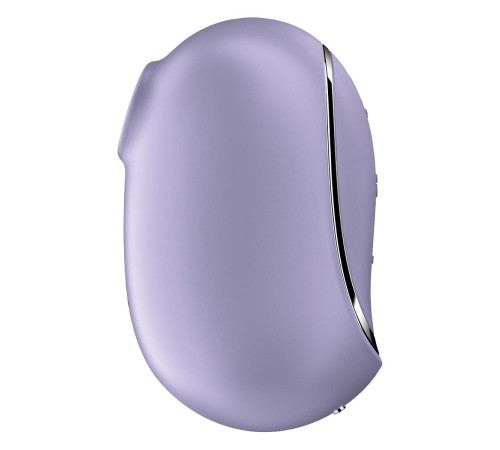 Сиреневый вакуумный вибростимулятор клитора Satisfyer Pro To Go 2